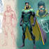 draw a superhero character