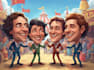 create unique and funny caricature art