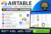 airtable database client CRM automation API dashboard