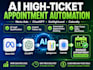 setup meta ads chatgpt gohighlevel calendly ai workflow high ticket appointment