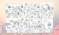 create custom printable coloring pages for kids and adults