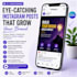design modern ai instagram posts in canva