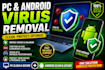 help remove phone ads virus, and computer viruses
