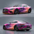 create racing car wrap, itasha wrap design