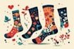 design custom and unique socks design