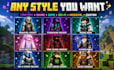 minecraft skin custom skin java bedrock pixel art minecraft avatar character art