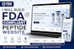build pepdite supplement website fully fda compliant