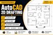 create autocad 2d floor plans