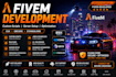 develop, fix, optimize, or customize your fivem server and scripts