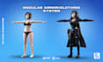 create 3d low poly character modeling, rigging and animation for game