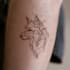 create a fine line flower tattoo