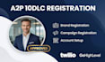 gohighlevel a2p 10dlc registration, twilio a2p 10dlc