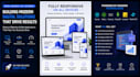 build a responsive react js website or frontend web application