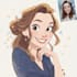 portrait into a disney style cartoon