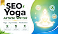write SEO articles on yoga, ayurveda and meditation