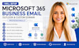 setup microsoft 365 business email outlook custom domain dkim setup dmarc
