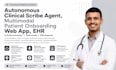do autonomous clinical scribe agent, multimodal patient onboarding web app, ehr