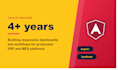 build a responsive angular web application with clean architecture