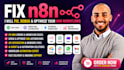 fix n8n automation ake com zapier api integration ai workflow and set it up