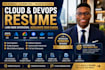 write ats cloud engineer, devops, AWS, azure, software engineer resume