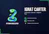 develop python web application and website data