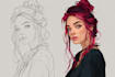 design characters and draw illustrations