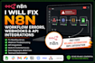 fix n8n workflow errors, webhooks and API integrations