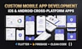 develop a custom mobile app for android and ios