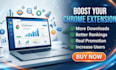 develop custom chrome extension for you
