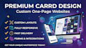 build a professional carrd landing page