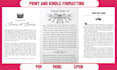 do book layout design, interior formatting for ebook and print, book typesetting