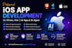 do ios app developement for iphone, ipad mobile app development ai app ai agent