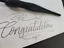 write elegant custom calligraphy