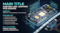 design compact led lighting pcb, led driver and strip lighting systems