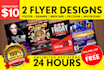 do your event flyer design