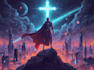 fantasy book cover illustration art, christian, sci fi