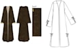 create professional islamic clothing tech pack and modest wear