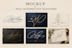 design a real handwritten signature logo or autograph with a video tutorial