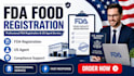 do fda food facility registration and provide US agent service