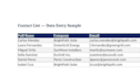 do fast, accurate data entry and CRM data management