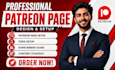 do patreon profile optimization patreon page setup and patreon promotion