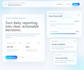develop a react responsive landing page