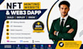 build professional nft minting website with thirdweb, moralis and web3 dapps