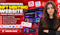 build professional nft minting website with thirdweb, moralis and web3 dapps