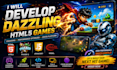 develop html5 game, browser game with phaser, javascript game, webgl game