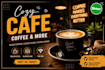 design food restaurant and cafe social media posts