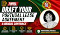 draft your portugal lease agreement and rental contract