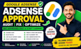 do google adsense approval, audit fix rejection issues and adsense monetization