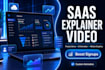 create saas explainer video saas animation saas video and product demo