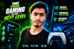 design custom gaming thumbnails for youtube